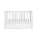 Ickle Bubba Snowdon Classic Cot Bed White - Premium Pocket Sprung Mattress