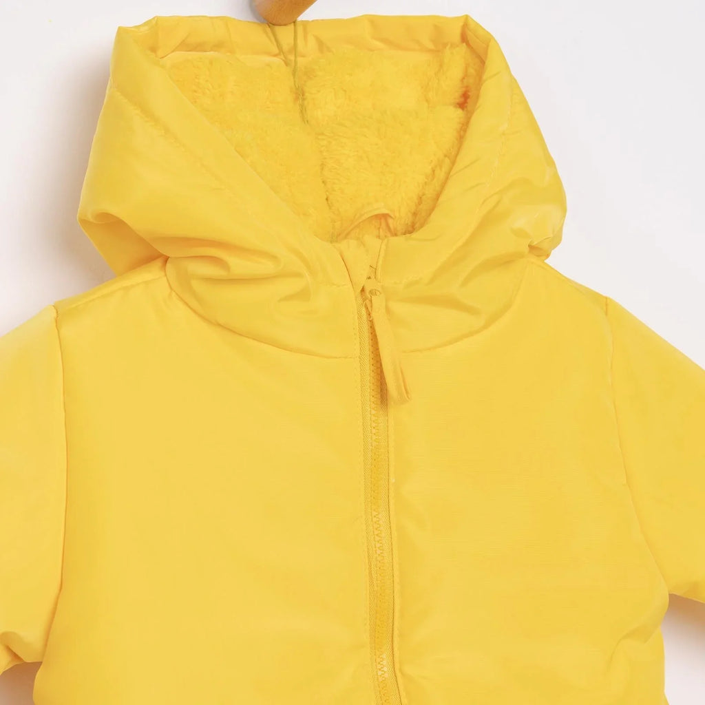 HelloBaby Hooded Coat - Yellow