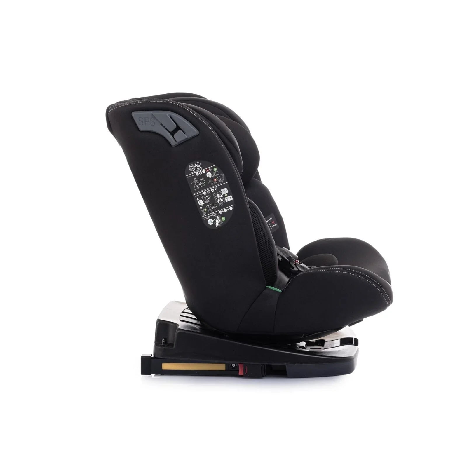 baby plus Pixi i-Size Group 0+/1/2/3 (Birth to 12 Years) Car Seat - Black