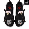 Chocolaticas I Am The Black Sheep Gothic Plush Mary Jane Flats