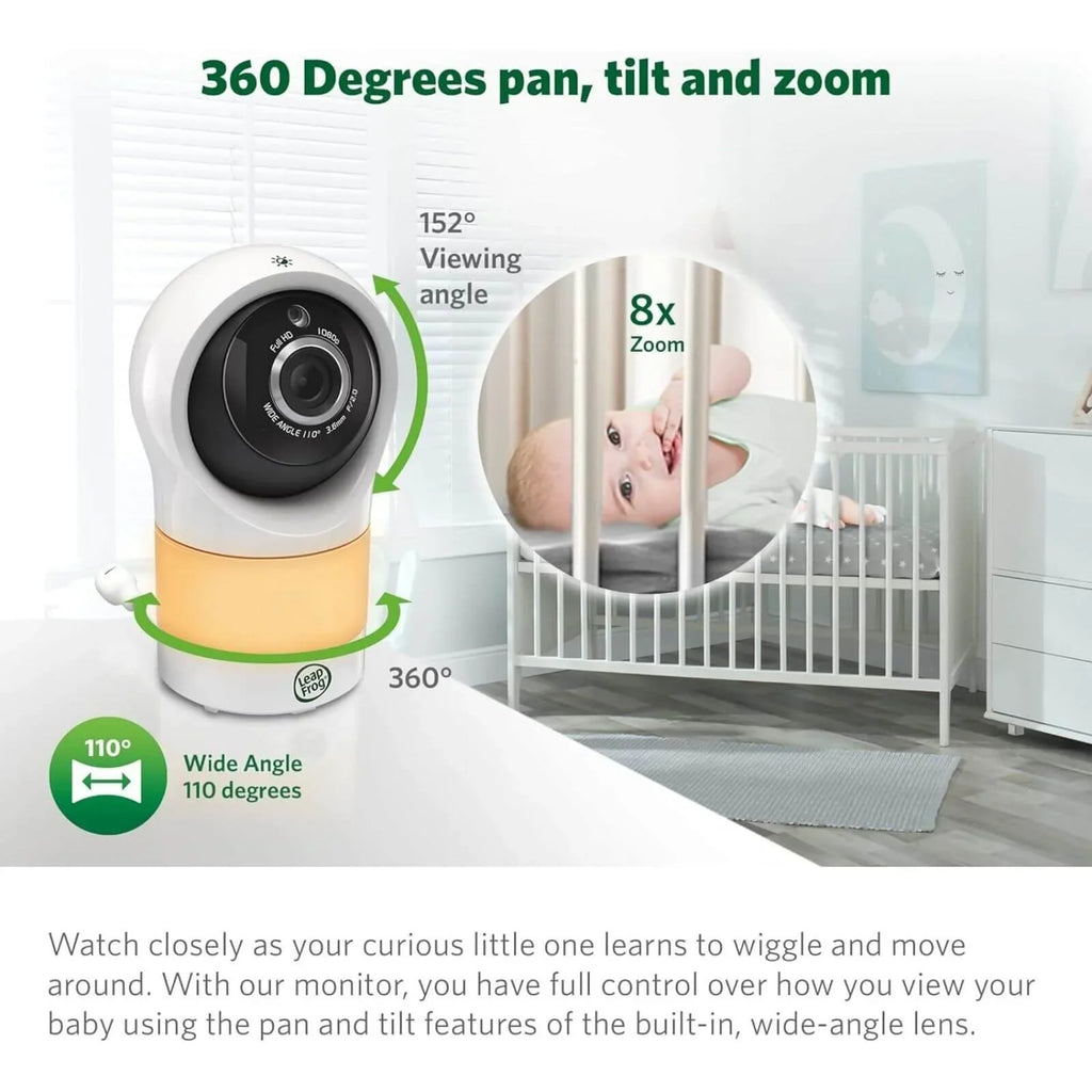 LeapFrog LF1911HD WiFi Standalone Video Baby Monitor
