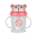 TUM TUM Betsy Bear Tippy Up Cup - Pink