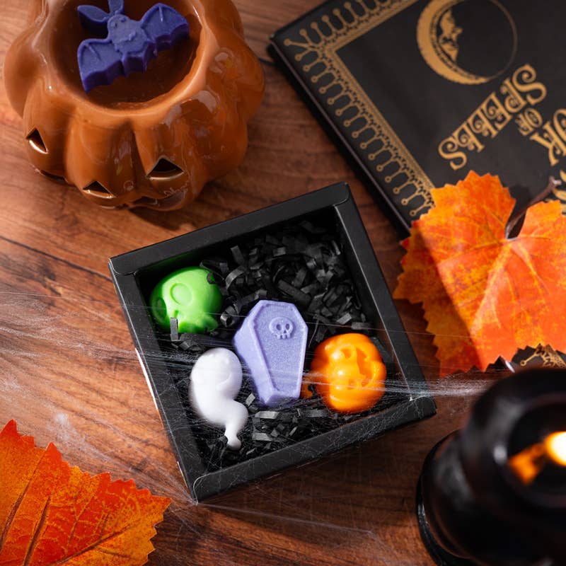 Kate's Clothing Spooky Halloween Shaped Wax Melts - Vegan Soya Set of 5