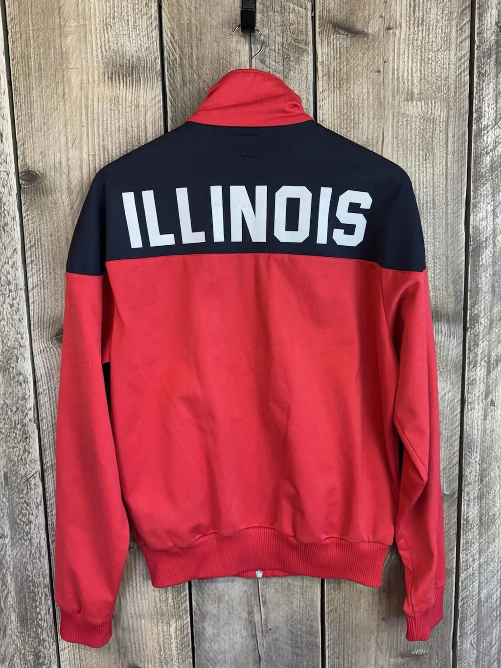 Vintage Rare Adidas Illinois Originals Men’s Tracksuit Top Large Retro