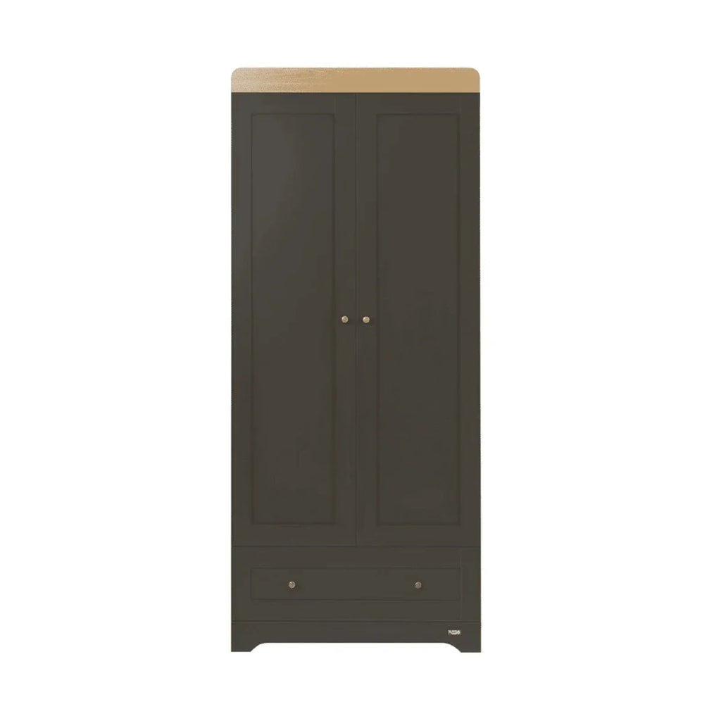 Tutti Bambini Rio Wardrobe - Slate/Honey Oak