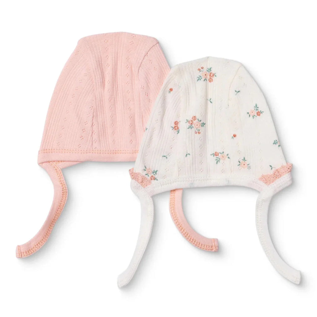 Bebetto Girls Hat Floral Print - Pink