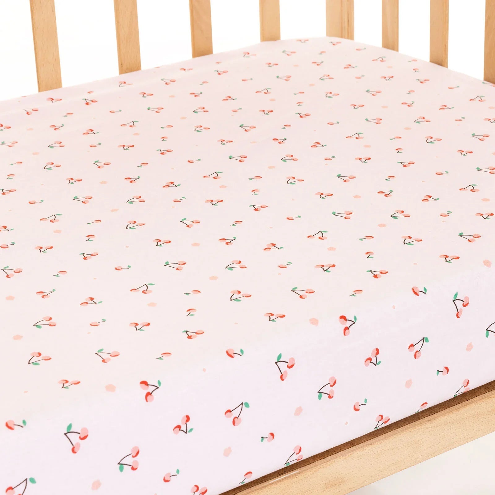 Little Dreams Girl Baby Crib Sheet - Pink