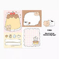 Kitty Patchwork Memo Note Pad | LuLuFun Studio Kawaii 50-Sheet Notepad