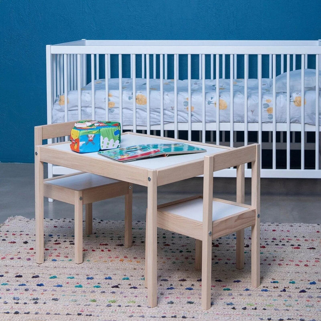 Montessori Wooden Table&Chair Set for Kids