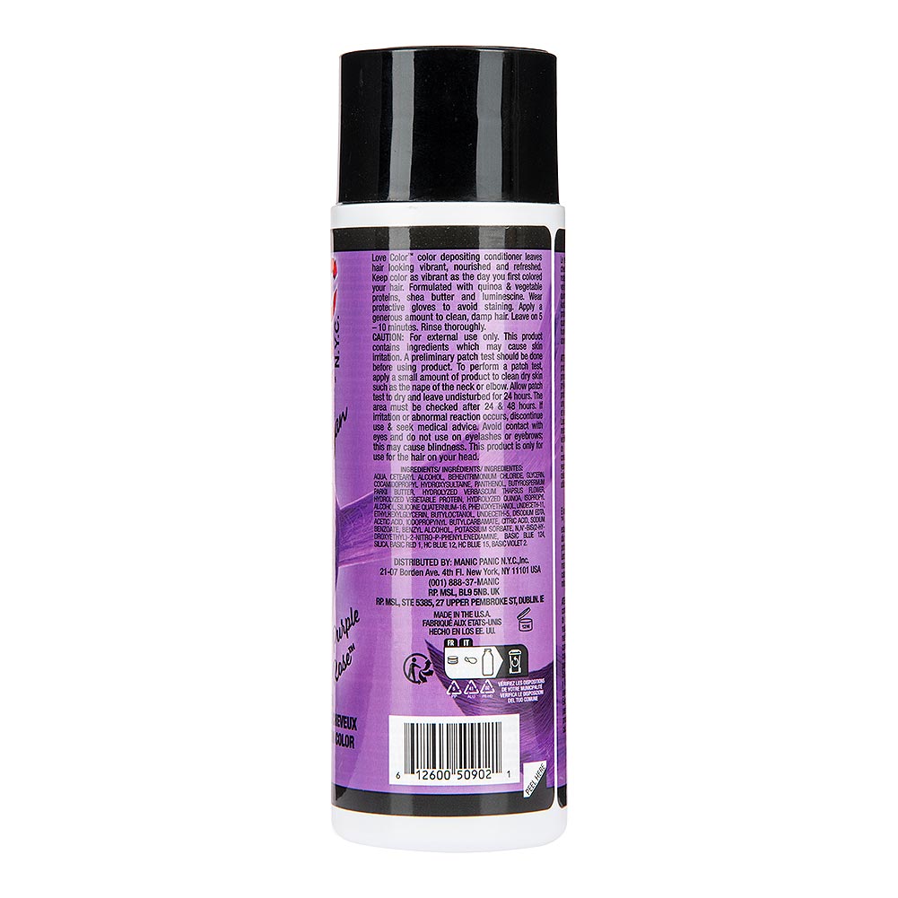 Manic Panic Love Color Purple Rose Depositing Conditioner - 236ml