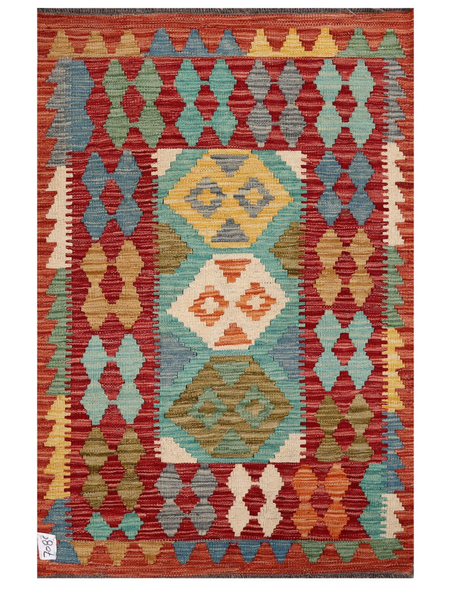 Maimana Kilim - 127 x 84 cm