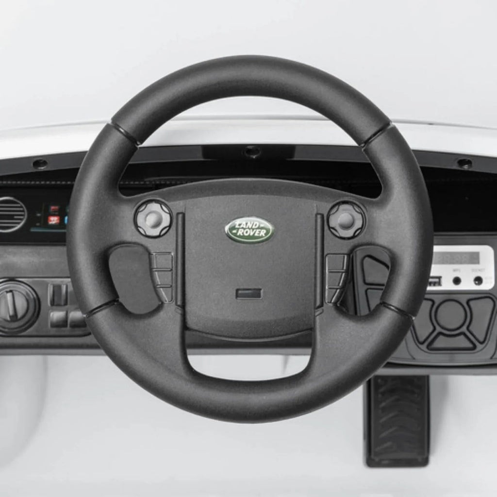 Xootz Land Rover Discovery 12V Ride On Lithium - White