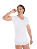 FINN Men's Sweatproof Undershirt – Short Sleeve with Armpit Pads