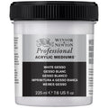 Winsor & Newton Acrylic White Gesso - Surface Primer, 225ml