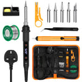 80W LED Soldering Iron Kit | Adjustable 180-520°C Welding Tools