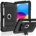 SINSO iPad 11th/10th Gen Case – Heavy Duty Shockproof Cover with Kickstand