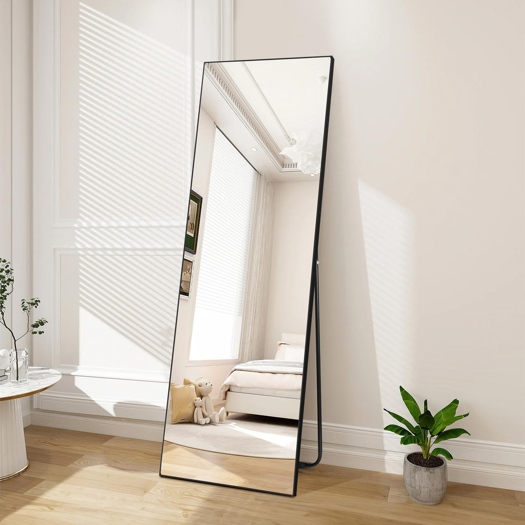 Hoikwo Full Length Mirror – 59x20" Shatterproof Standing Floor Mirror