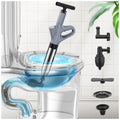 Mieaoll High-Pressure Toilet Unblocker – Heavy Duty Drain Plunger Tool