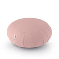 Basaho Classic Zafu Meditation Cushion - Organic Cotton & Buckwheat - Pink