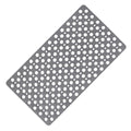 WELTRXE Non-Slip Bathtub Mat – TPE Machine Washable Shower Mat, Grey