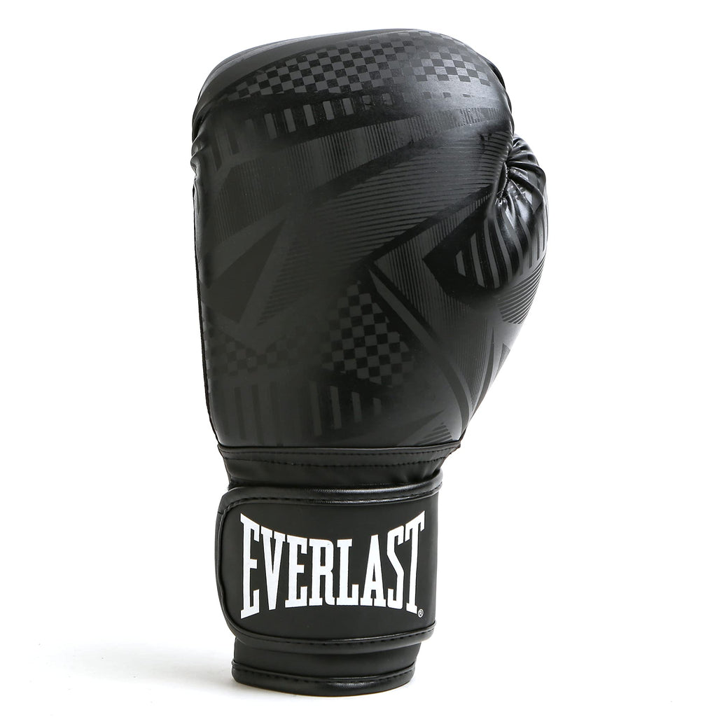 Everlast Spark Training Boxing Gloves – Synthetic Leather – Black, 10oz