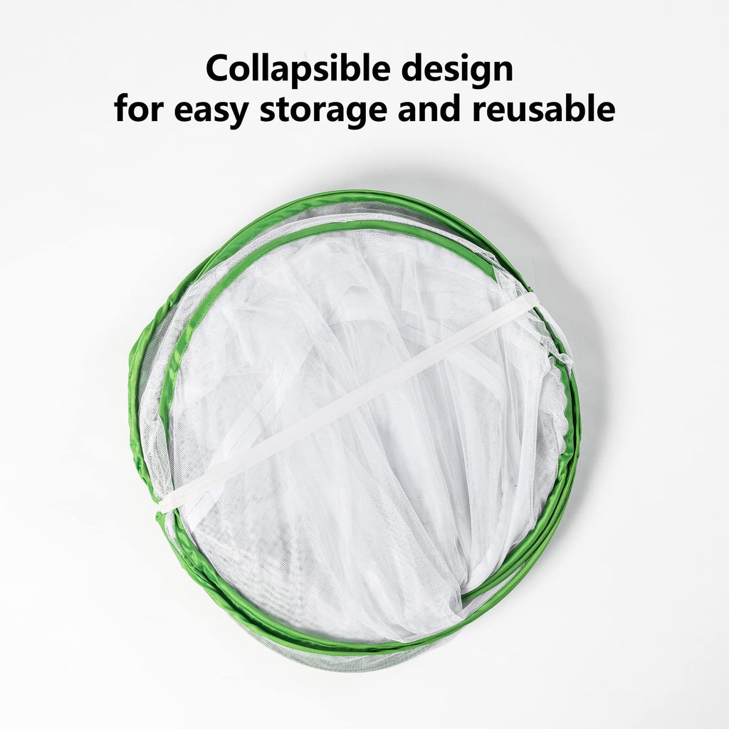 Pop-Up Plant Enclosure – 36" Mesh Garden Cage for Pest Protection