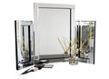 Marco Paul Tri-Fold Vanity Mirror – Bevelled Glass Dressing Table Mirror