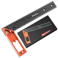 Preciva 12 Inch Combination Square – Stainless Steel Woodworking Ruler