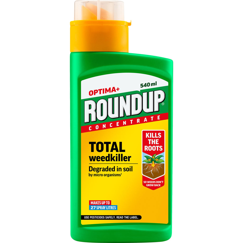Roundup Optima+ Total Weedkiller Concentrate - 540ml Root Killer