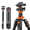 K&F Concept 79" Camera Tripod & Monopod | 10kg Load Ball Head