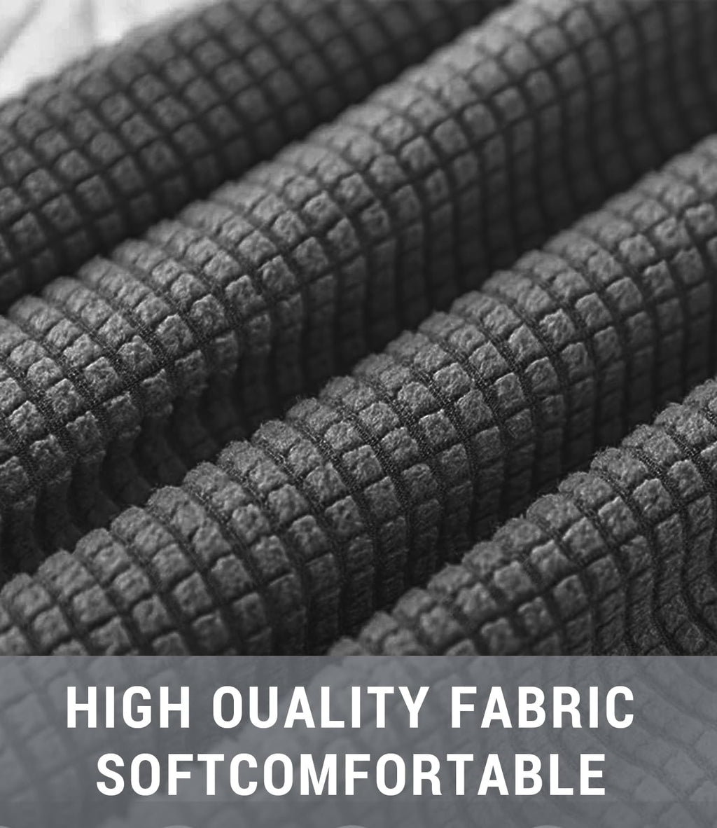 FANSU Headboard Cover for Single Double King Size Bed, Polar fleece Dustproof Headboard Wrap - image 3