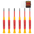 HAUTMEC 6-Piece Insulated Precision Screwdriver Set | VDE Certified S2 Steel