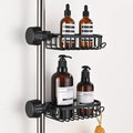 No Drill Shower Caddy – 2Pcs Rustproof Aluminum Organiser