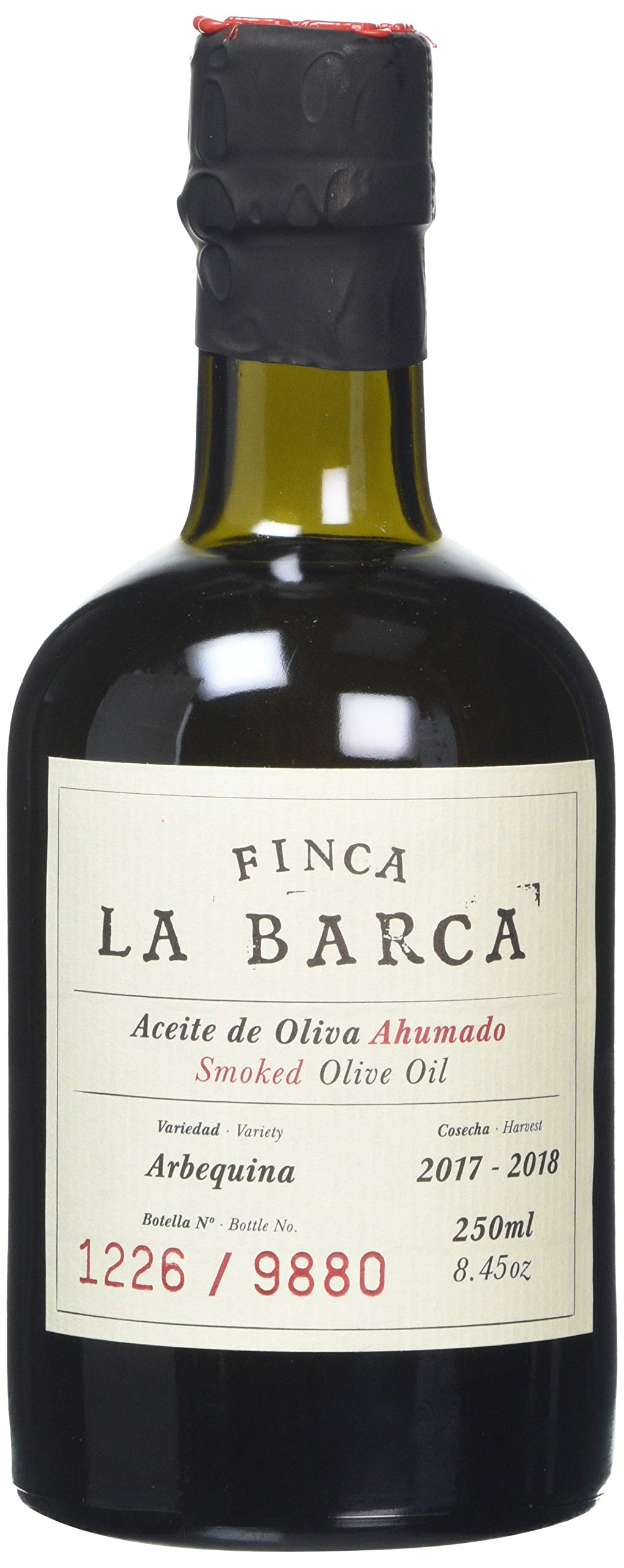 Finca La Barca Smoked Olive Oil – Spanish Arbequina Gourmet Oil, 250ml