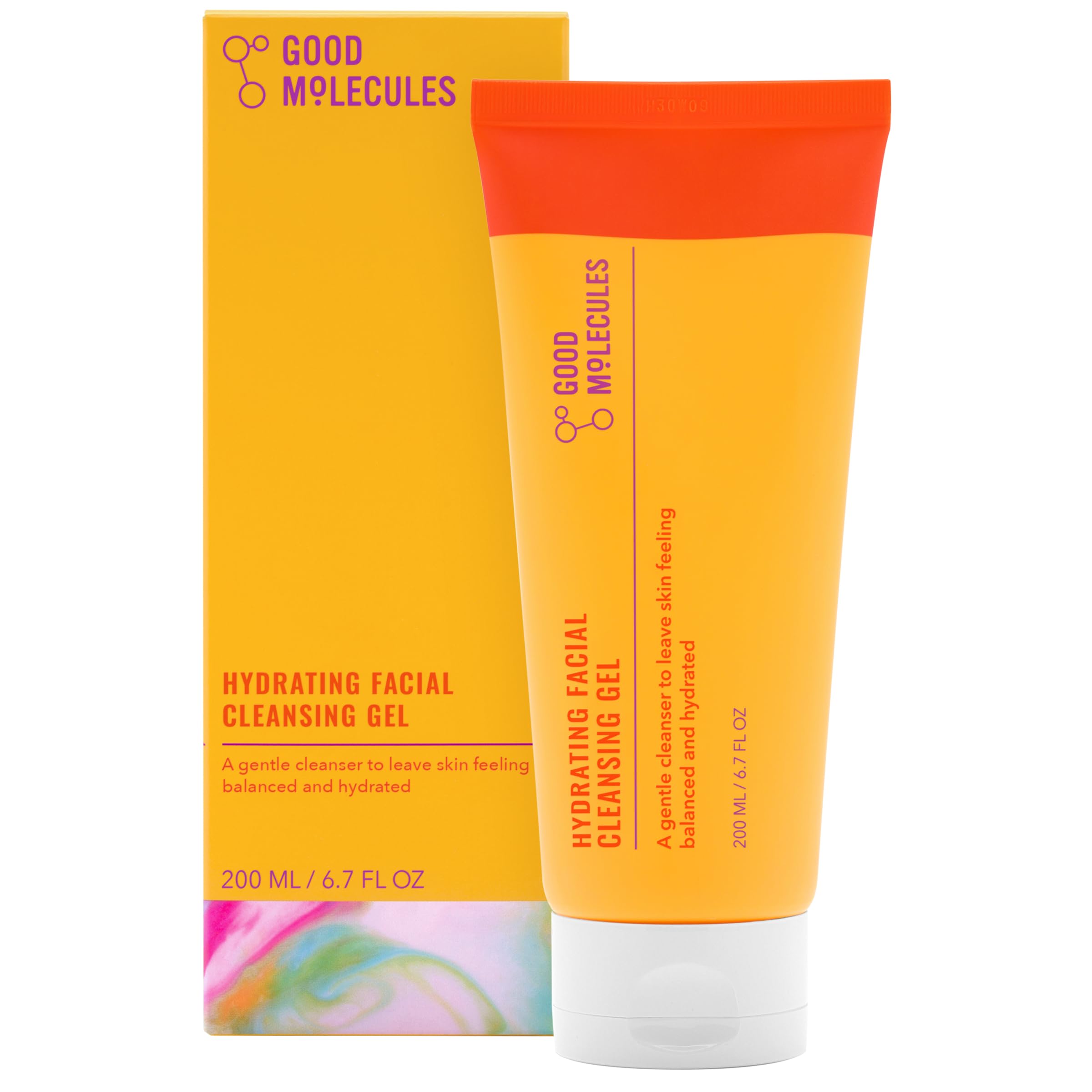 Good Molecules Hydrating Facial Cleansing Gel | Rosewater & Pineapple