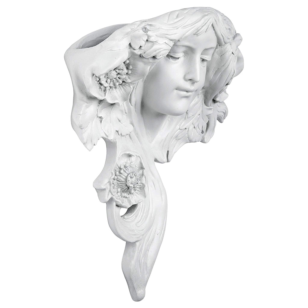 Design Toscano L'Etoile Art Nouveau Wall Sculpture Planter - Antique Stone