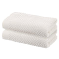 Jolof Store Cotton Hand Towels – 2 Pcs Soft Absorbent Beige Wash Cloths