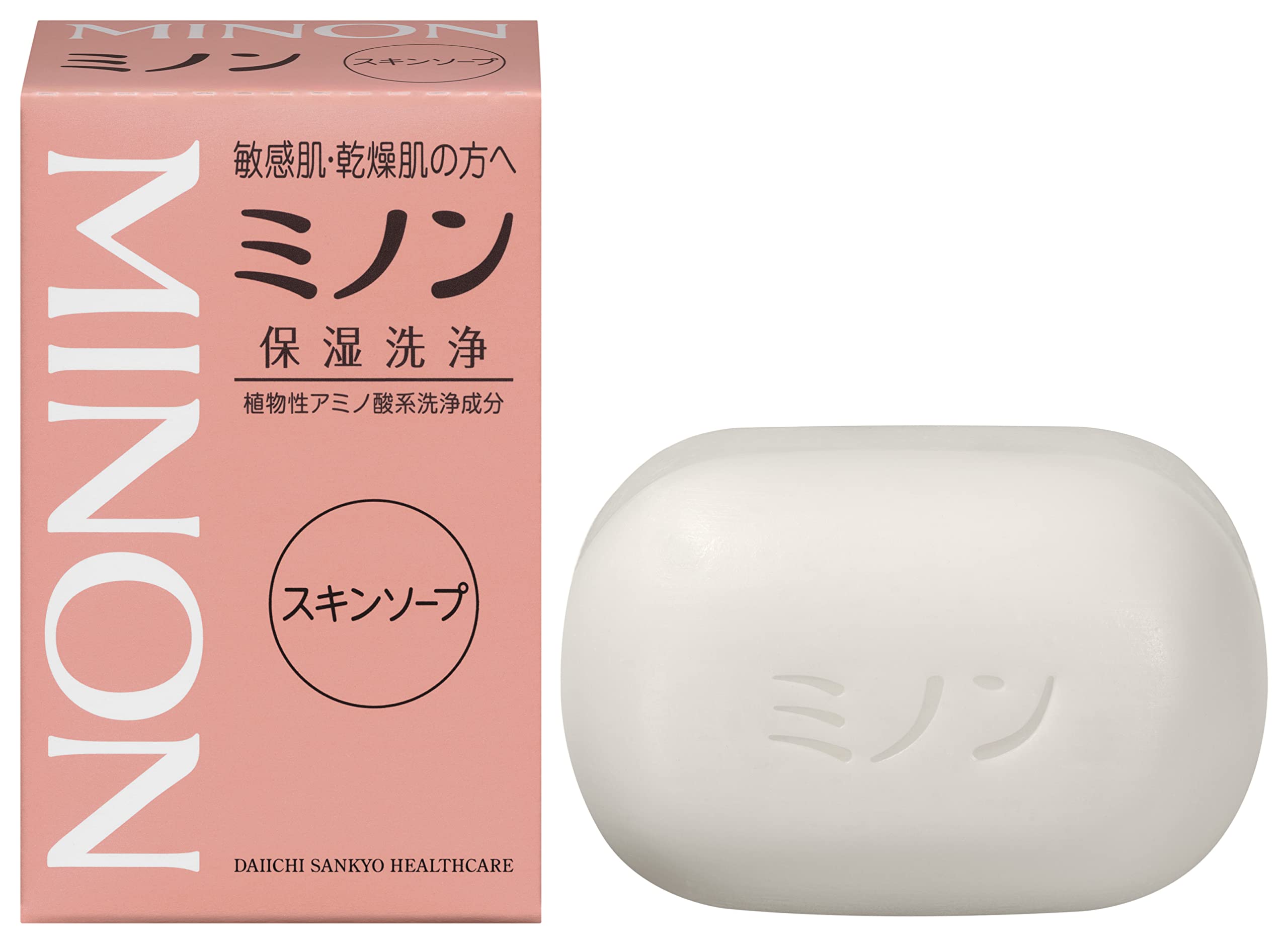 Minon Skin Soap 80g – Gentle Hypoallergenic Moisturizing Cleanser