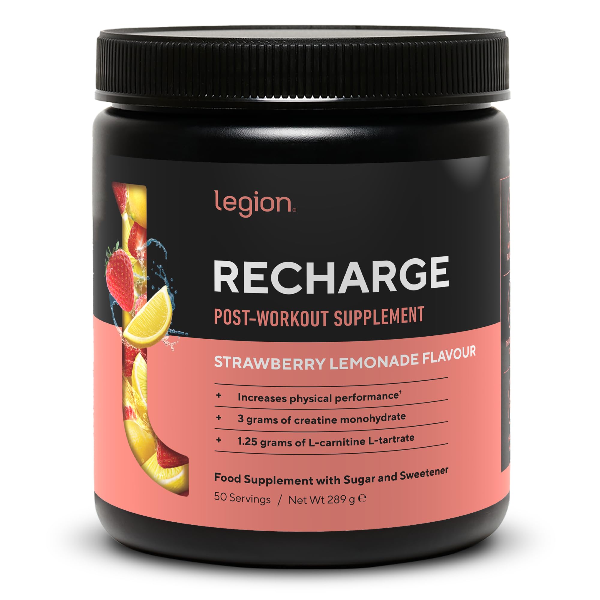 Legion Recharge Post Workout Drink | Micronized Creatine Monohydrate