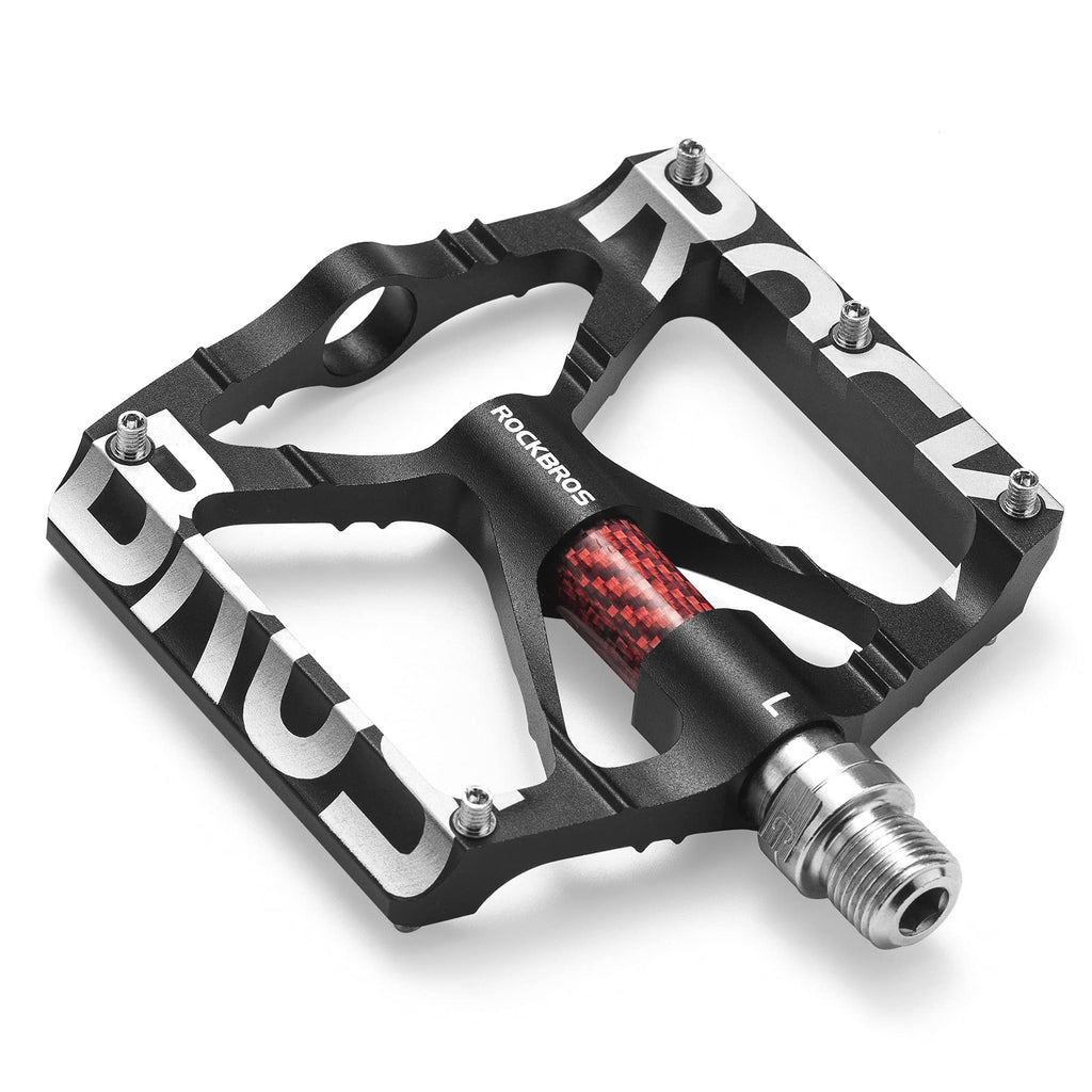 ROCKBROS MTB Pedals | 9/16" Aluminum Alloy Non-Slip Sealed Bearings