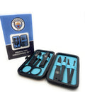 Official Manchester City FC Nail Care Kit – 6 Piece Stainless Steel Set