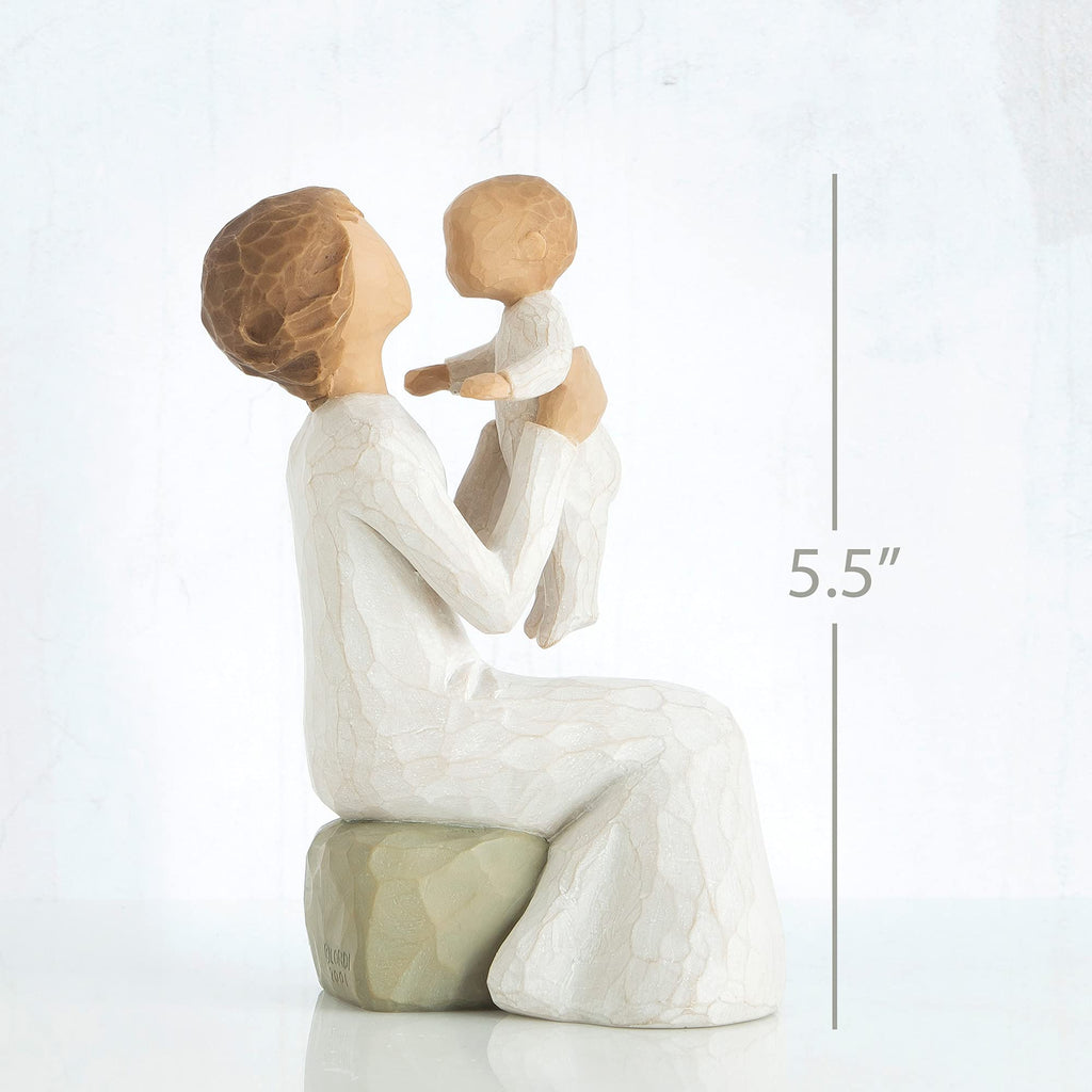 Willow Tree Grandmother Figurine – Handmade Resin Sculpture, 13.5cm