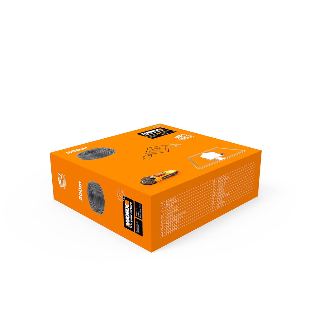 WORX Landroid Boundary Wire for Robotic Lawnmowers - 200m (WA0177)
