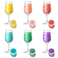 Waysroma Edible Glitter for Drinks - 6 Colour Lustre Dust Set for Cakes