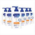 Sanex Expert Skin Health Sensitive Liquid Hand Wash - SLS Free - 6 x 250ml
