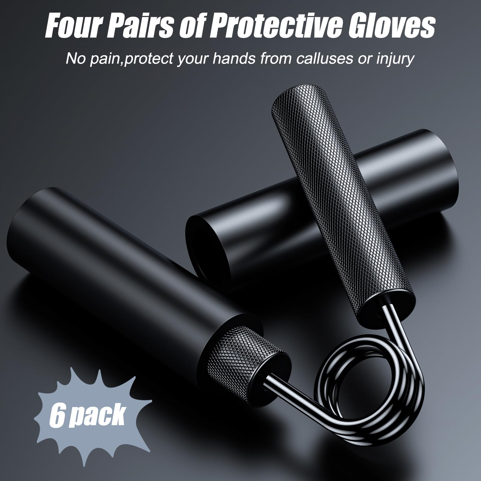 ZEAGUS Metal Grip Strength Trainer 6 Pack | 22.5-135KG Forearm Exerciser
