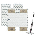 DLAIMI Microfiber Steam Mop Pads for Shark Klik n' Flip S6003UK (2 Pack)