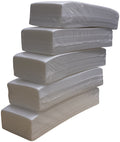 Nukua Non-Woven Paper Waxing Strips - 500 Pack for Professional Use