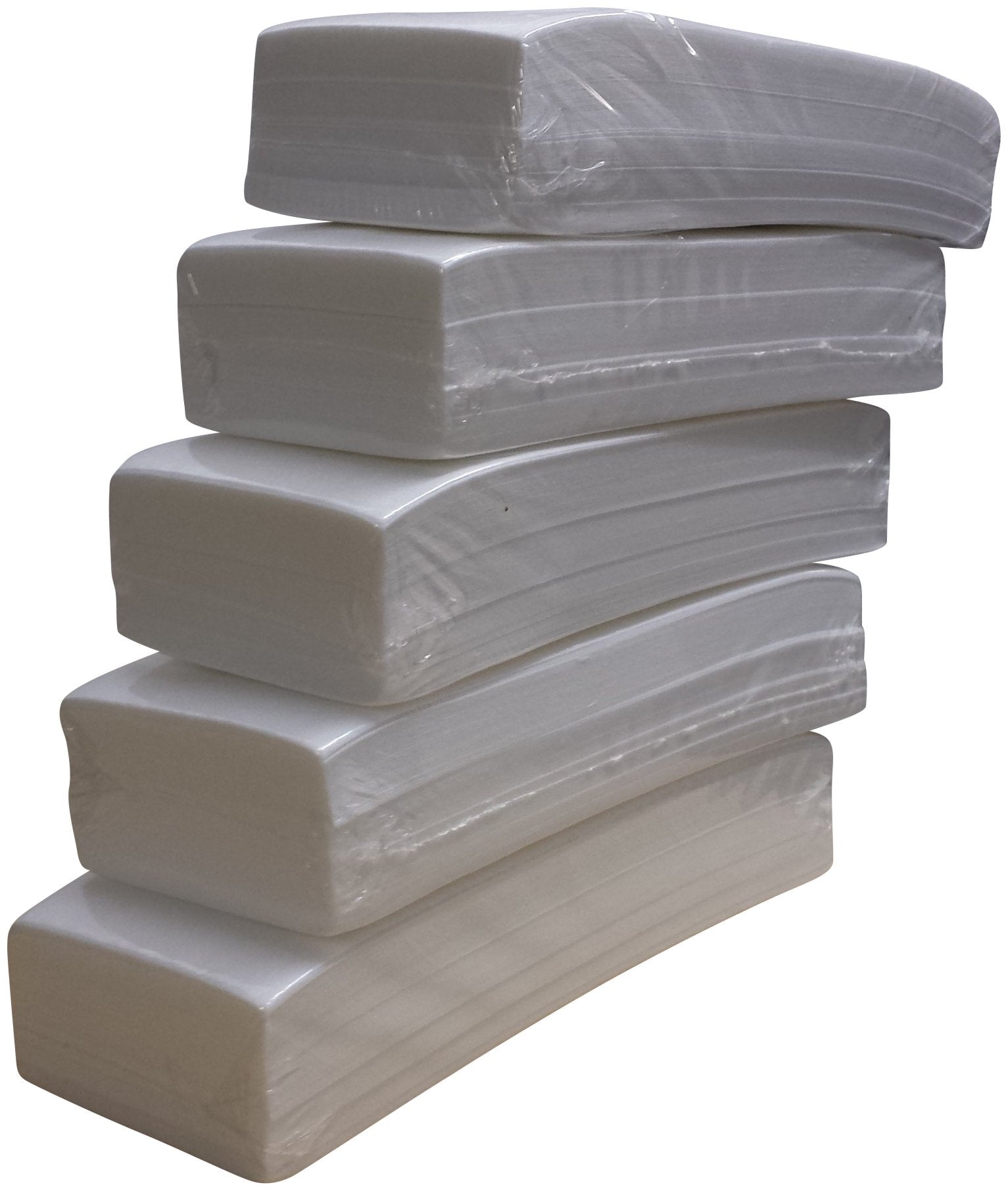Nukua Non-Woven Paper Waxing Strips - 500 Pack for Professional Use