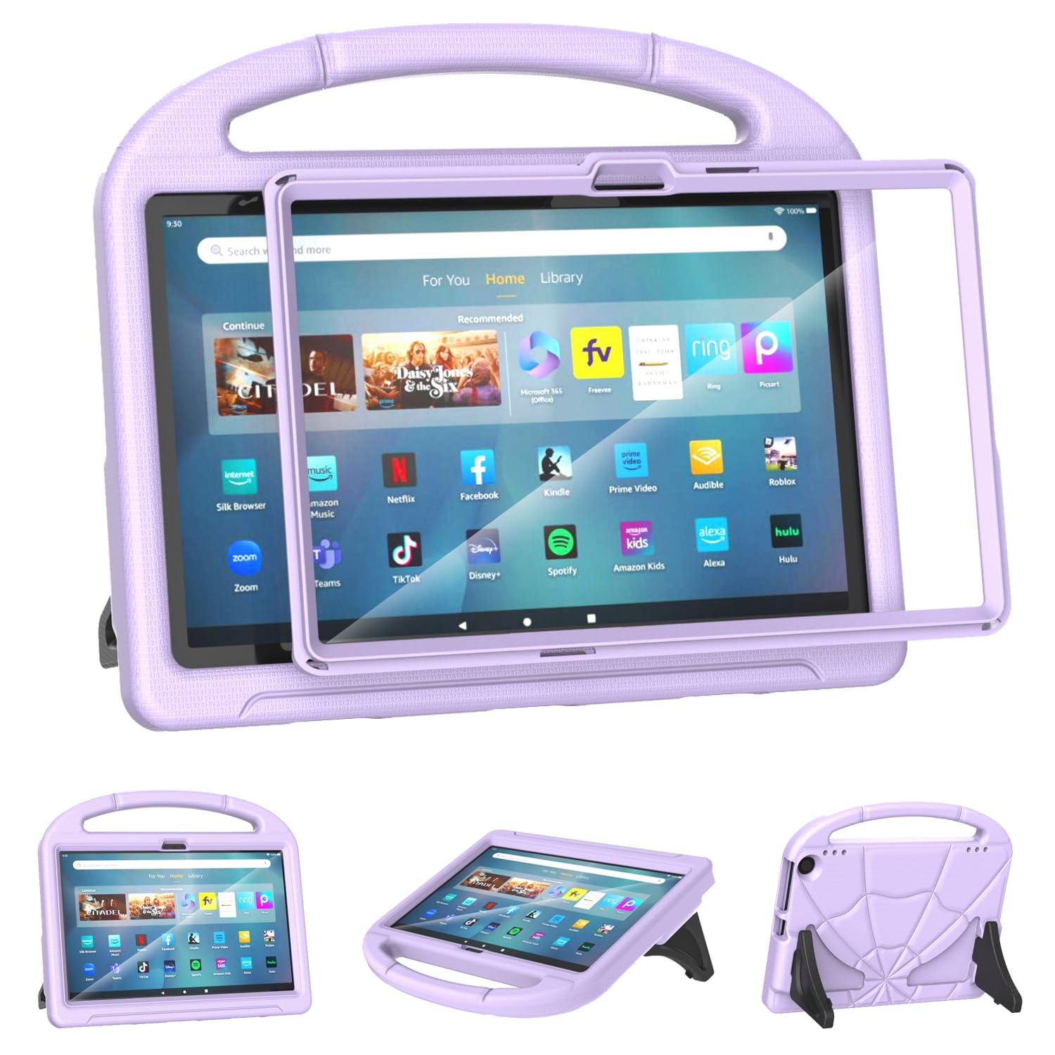 Kids Tablet Case for 11-inch – Lightweight Stand & Screen Protector